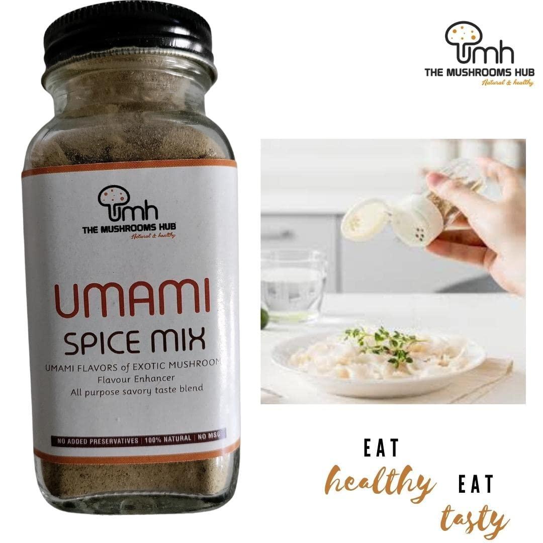 THE MUSHROOMS HUB The Mushrooms Hub all purpose Umami Spice Mix ( Mushroom Flavour), 50 Gm x 1