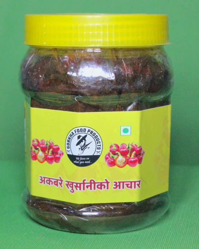 GORKHA FOOD PRODUCTS GORKHA FOOD PRODUCTS Akbare/Dalle Khursani Achar|Nepali Chilli Pickle|Achar - 500 G