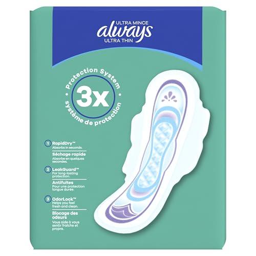 Always Always Ultra Thin Pads Super W/Flexi-Wings Unscented 42 Count