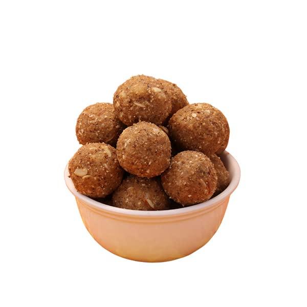 PATIL KAKI PATIL KAKI Handmade Dink Ladoo|Dry Fruits|Jaggery|Pure Desi Ghee|No Preservatives|No Added Sugar|Gond Ladoo|Organic|Post Delivery|300Gram|12 Ladoos