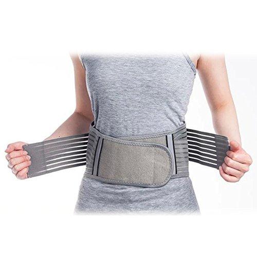 Sira JointComfo Sira Bamboo Charcoal Back Belt for Back Pain Lumbar Support Belt Joint Pain Waist Pain Reliever Waist Support Belt Workouts Gymnastic Relief Swelling Dual Adjustable Straps for UNISEX (M)