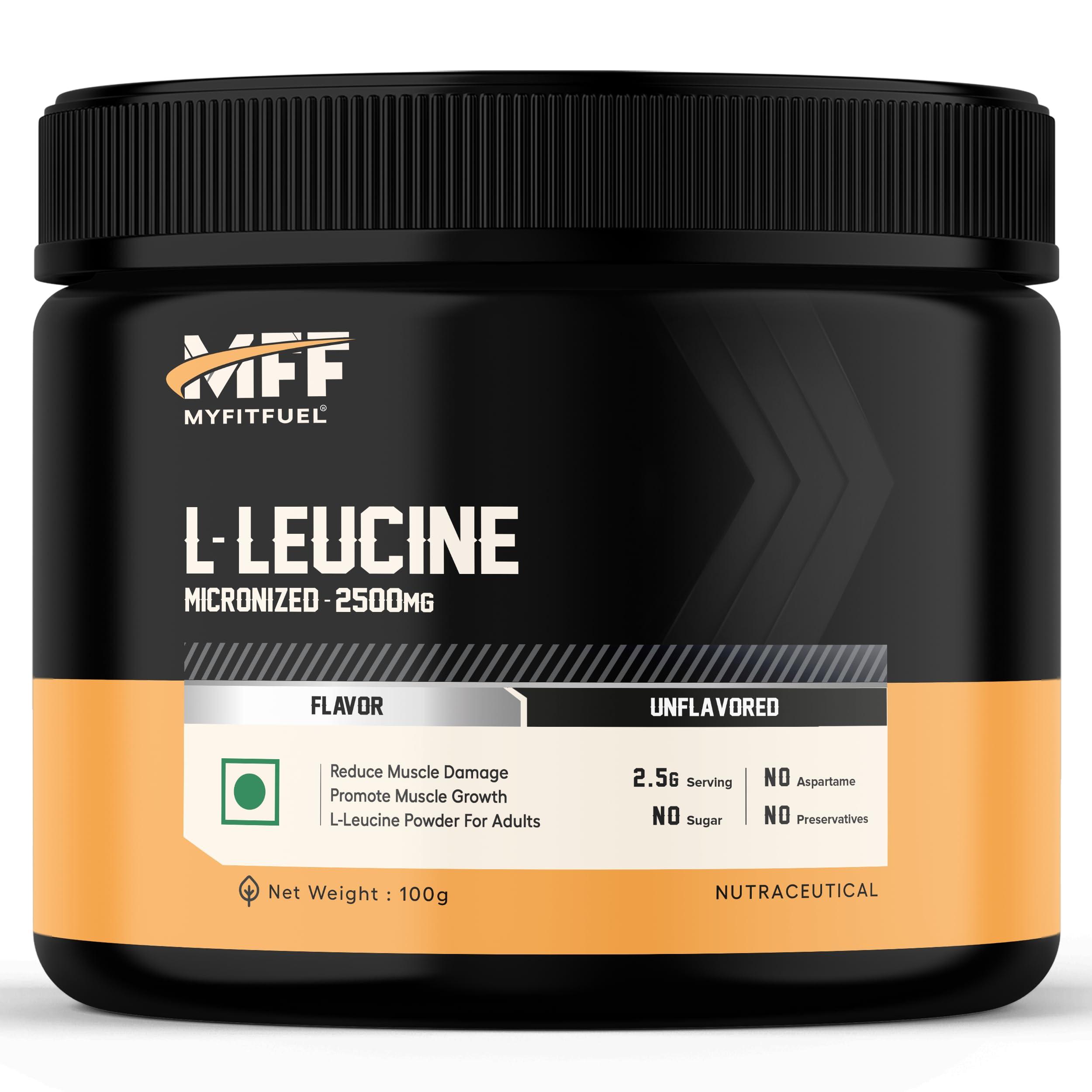 MyFitFuel MyFitFuel L-Leucine (.22 lbs) 100 gm (Unflavored)