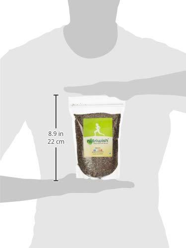 Nutriwish Nutriwish Premium Chia Seeds 500 gm | - Omega-3 and Fiber Rich Superfood