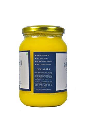 GHRITA 100% Desi Cow Ghee (A2 Ghee) - Ghrita by Shankar Farm Fresh - 500ml