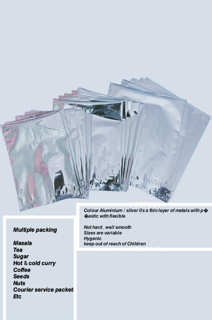 SATARA ETC ALUMINIUM FOIL POUCHES SIZE 9 x 11(Pack of 200)
