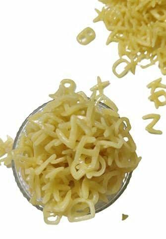 SR Foods SR Foods Ready To Fry ABCD Learning Alphabet Chips Fryums | ABCD Chips Vathal | Papad | Vadiyalu | Pellets (200g)