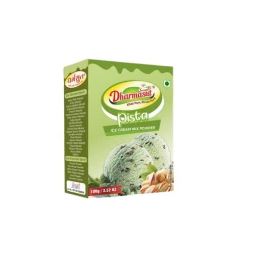 DHARMASUT Strawberry + Mango + Pista + Vanilla + Rajbhog Ice Cream Powder | Pack of 5 | 500 gm