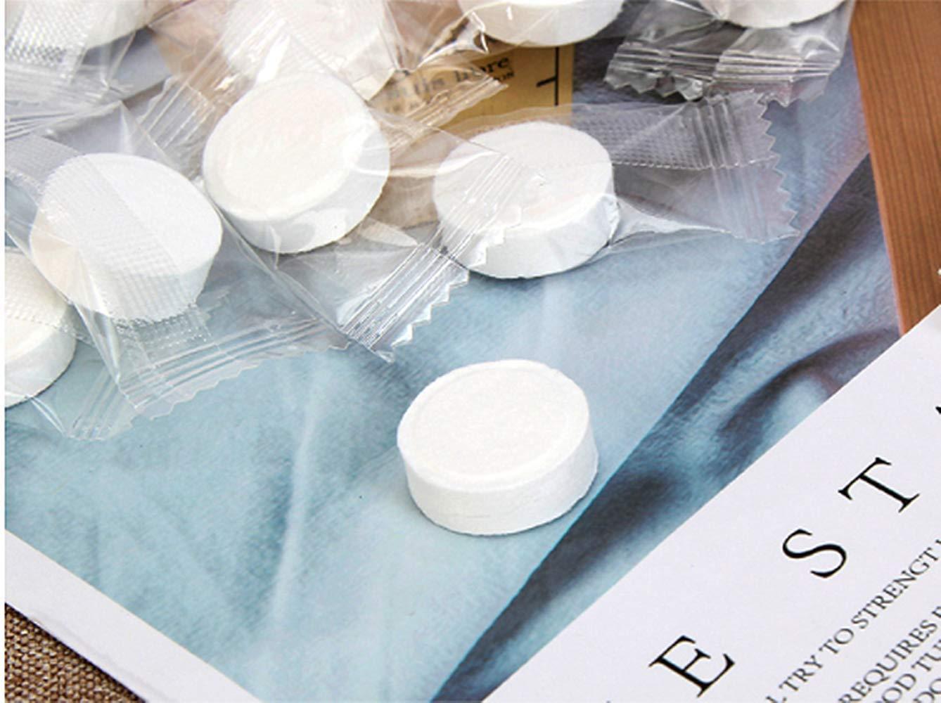 Swity Home Swity Home Compressed Towel Coin Tissues Portable Wipe Napkin Paper Tablets Non-Woven Disposable Compressed Cotton Coin Tissue Towel Home Hand Wipes for Travel Camping Beauty Salon Outdoor (300)