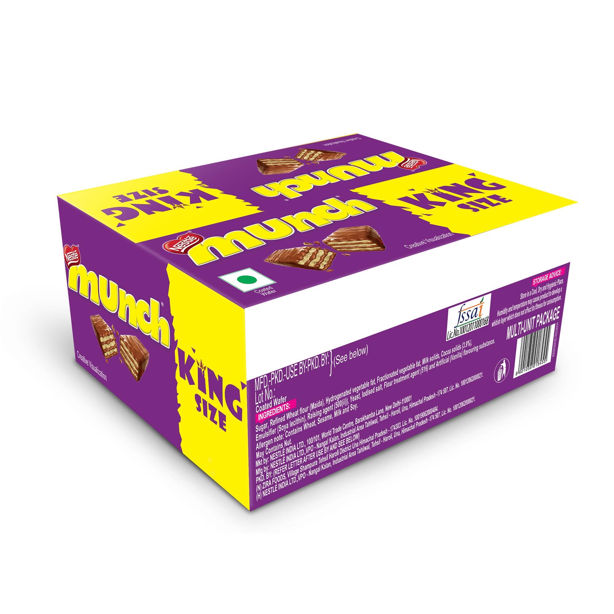 Munch Nestle Munch Maha Choco Taste,(42 units,18g) x 2, 1512g, Box