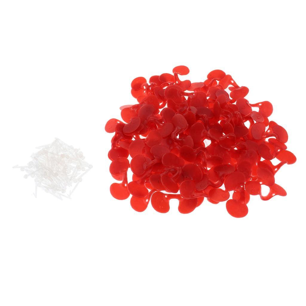 Generic MILAAN 100 Pcs Pinless Peepers Chicken Pheasant Poultry Blinders Spectacles Glasses