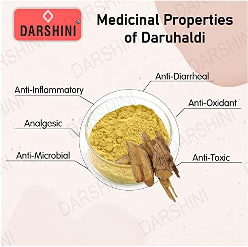 DARSHINI Darshini Daruhaldi | Mara Manjal | Berberis Aristata | Berberry Root Powder , 200g