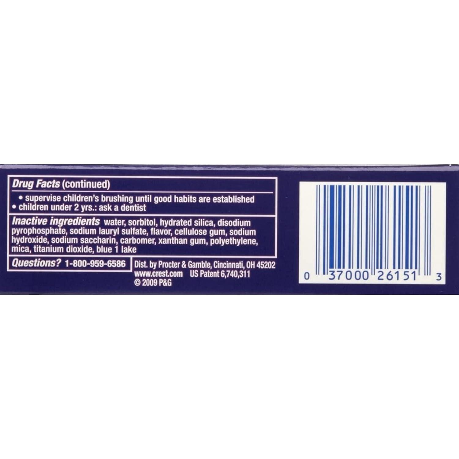 Crest Crest 3D White Vivid Fluoride Anticavity Toothpaste - 0.85 Oz - Radiant Mint