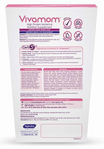 Vivamom Vivamom Maternal Nutrition Supplement powder- Pack of 400g BIB (Vanilla)