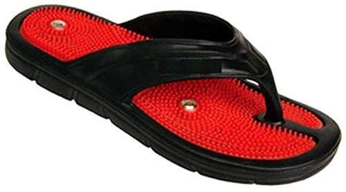 MANAV Acupressure Magnetic Blood Circulation Natural Leg Foot Massager Slippers For Men and Women Unisex Size 4 5 6 7 8 9 4