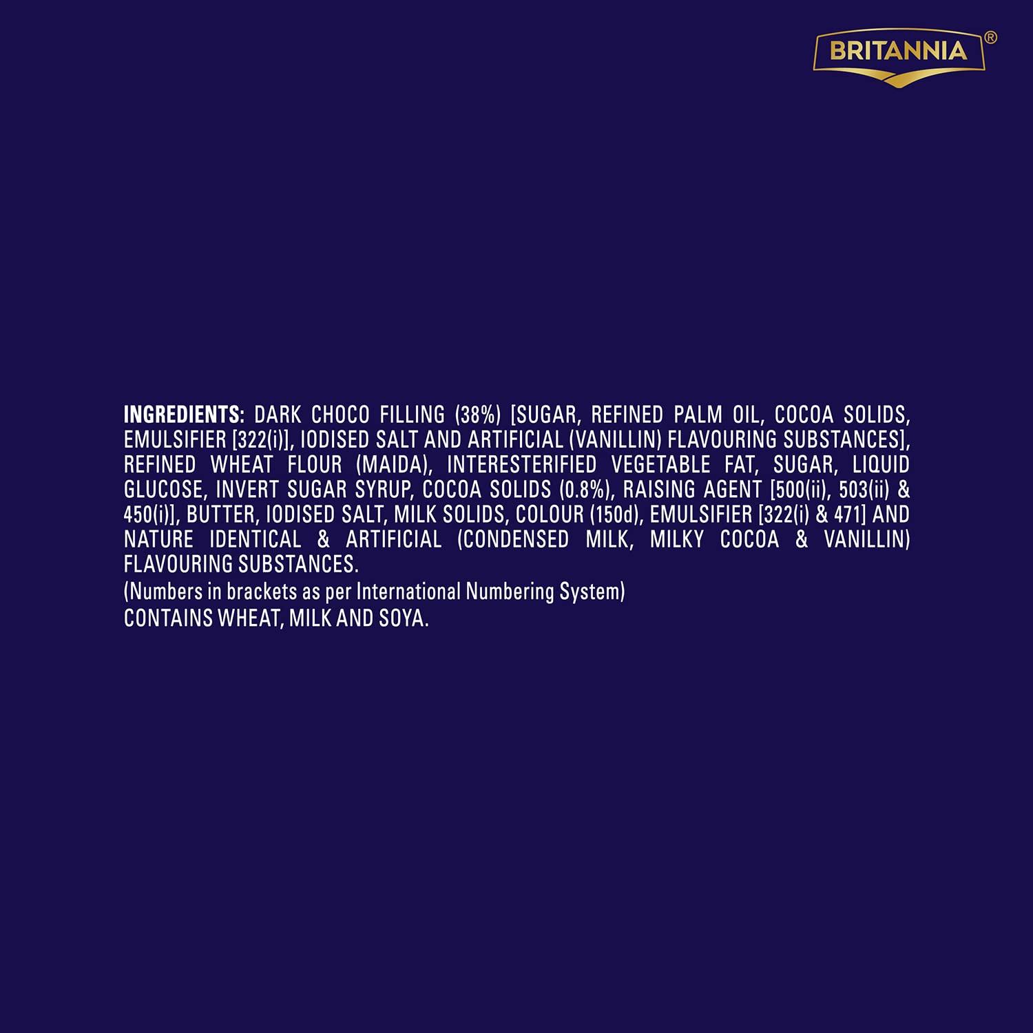 Pure Magic Britannia Pure Magic Chocolush, 300g, with Extra Crunchy Biscuit and gooey Choco-Filling