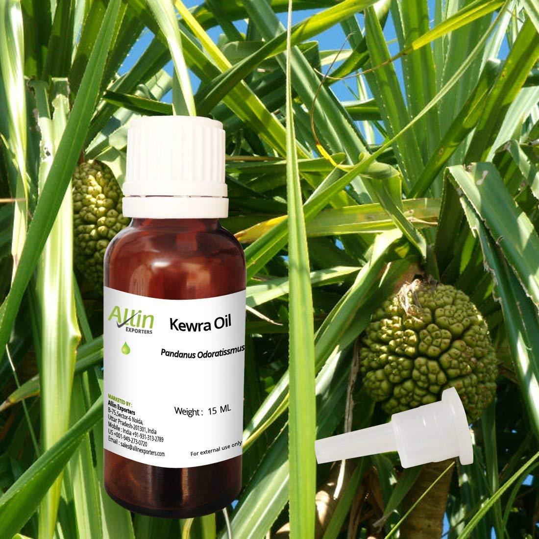Allin Exporters Allin Exporters Kewra Oil - 100% Pure, Natural & Undiluted - 15 ML