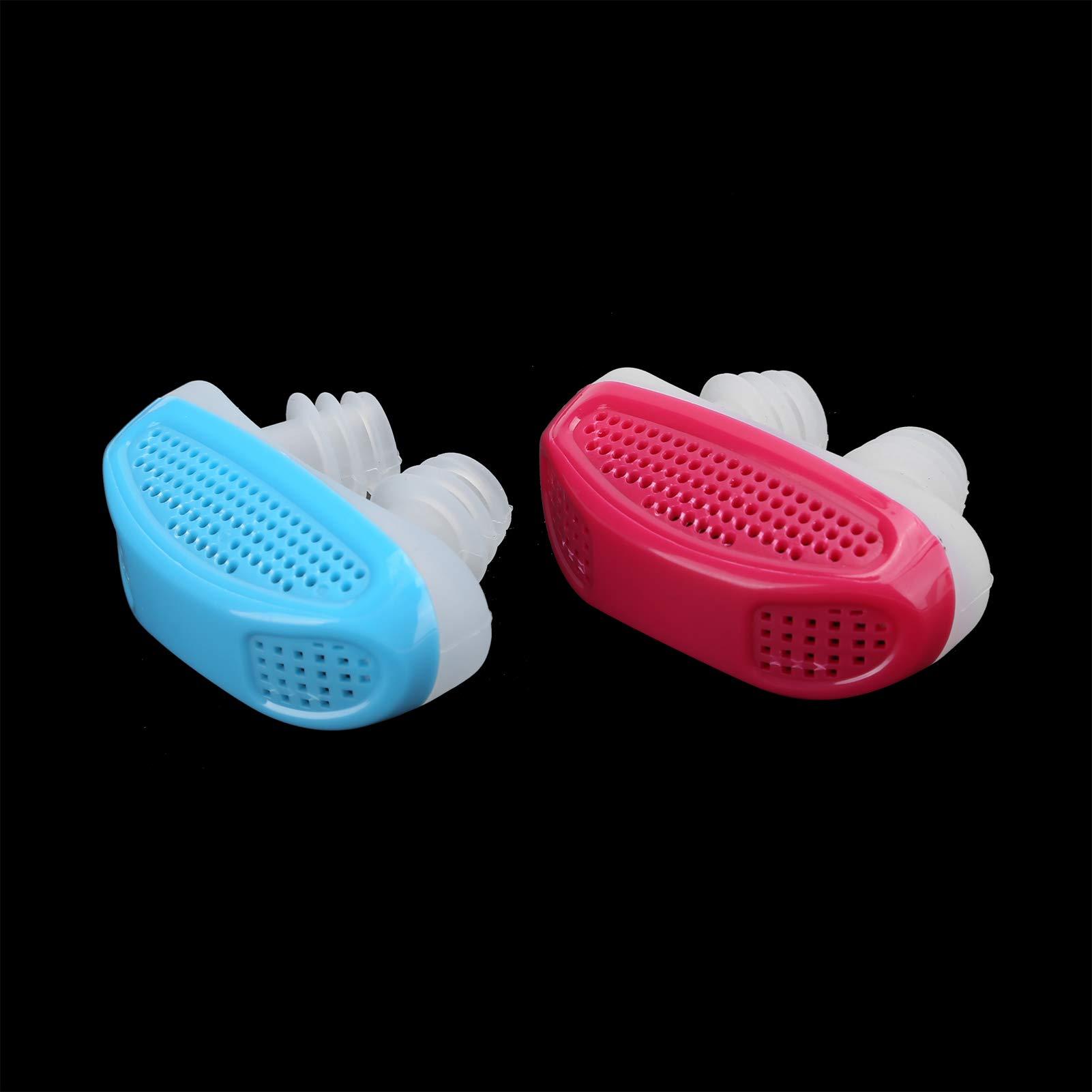BUCS Nose Vents Plugs, Humanized Design Relieve Snore Nose Vent Plug Anti Snoring Device for Antisnoring for Sleeping for Nasal Cavity