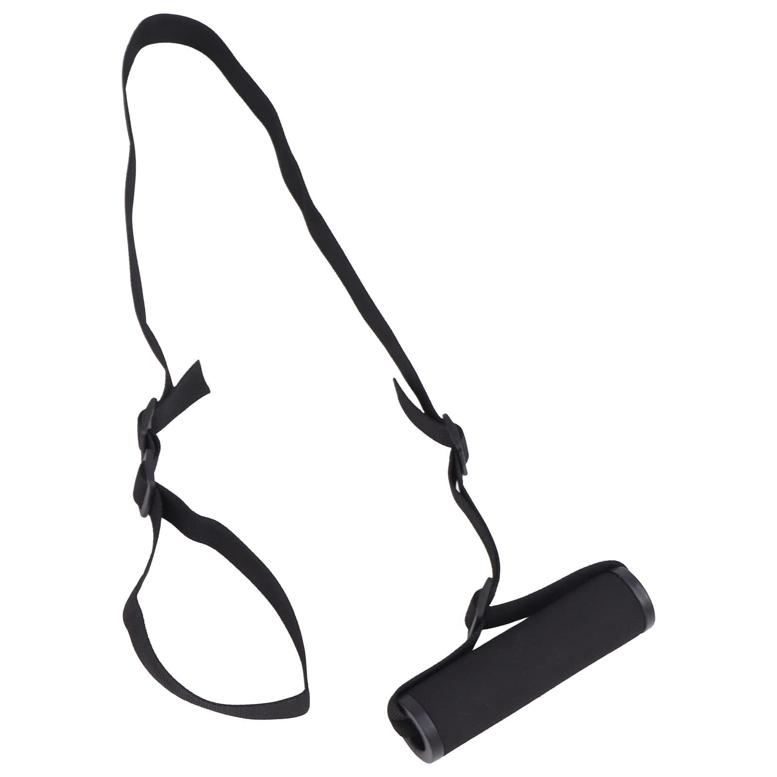 CABE Long leg raiser, comfortable grip, high strength leg raiser, sponge grip, nylon material, multifunctional gait training,