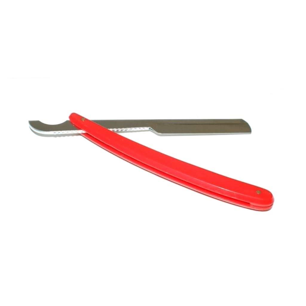 Sedef Plastic Handle Straight Razor Used with Replaceable Blade (Pack of 2)