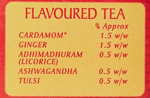 Brooke Bond Brooke Bond 3 Roses, Natural Care Flavoured Tea, 250 Grams - Ginger, Powder