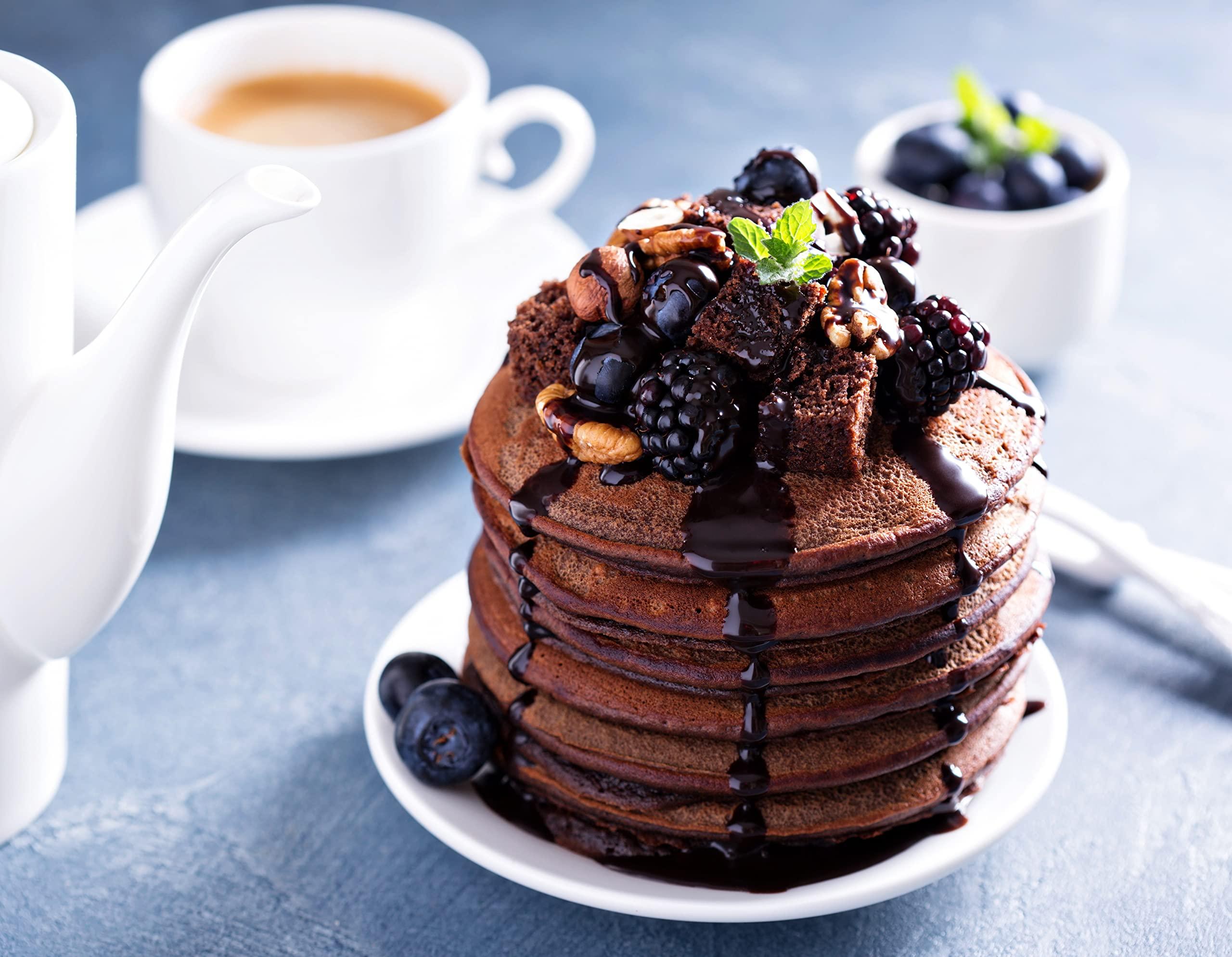 Amazon Brand - Kitchen Cheer Amazon Brand - Kitchen Cheer Chocolate Syrup, Rich Chocolate Flavour, Creamy Texture, No Malt, 1.3Kg