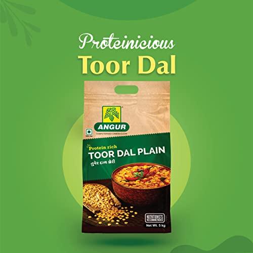 ANGUR Angur Toor Dal Plain - 5 Kg