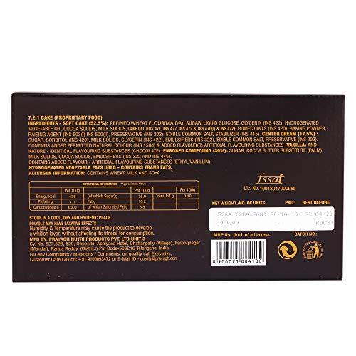 Lavian Lavian Double Choco Brownie Cake, Pack of 20 Individually Packed Cakes, 520g (Single Unit)