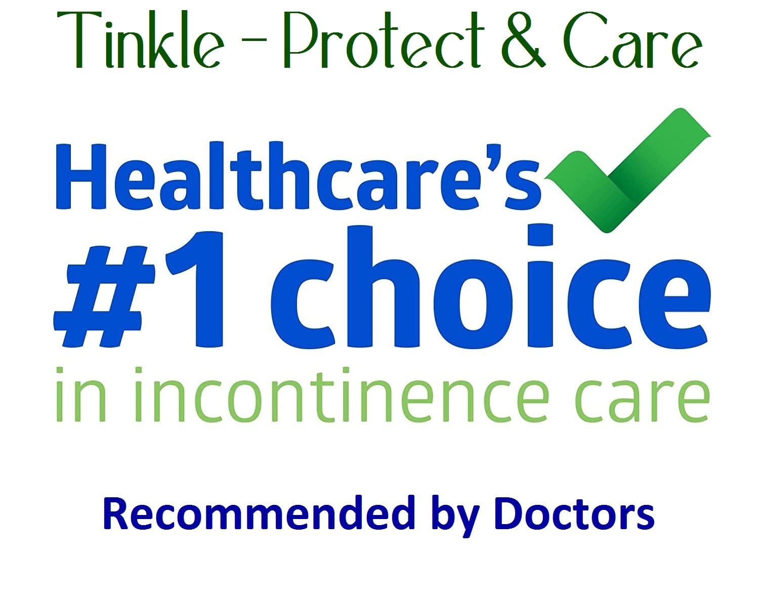 Tinkle Tinkle Adult Diaper Tape Style, Adult Diaper Large Size, Waist (101-140cm, 40\"-55\"), Odour Control, Unisex with Wetness Indicator, Leakproof, Super Absorbent, Overnight Protection, (10 Count)