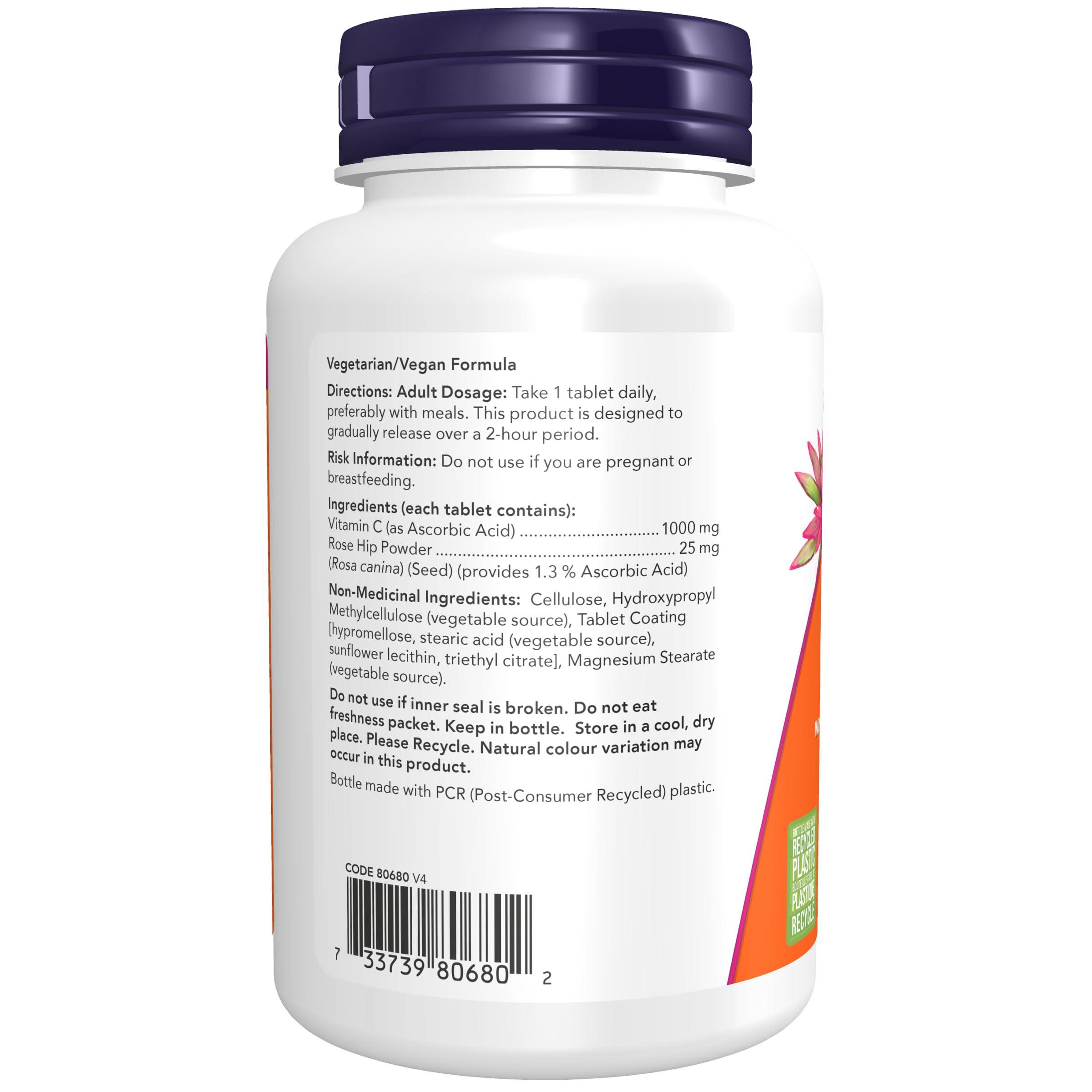 Now Foods Now C-1000 Sustained release (citrus free) 100tab