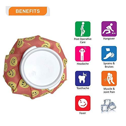 Maverick Maverick Reusable Ice Bag For Injuries-Cold Therapy For Pain Relief, First Aid Kit, Sports Injury, Bruises, Color as per Availability (15 CM)