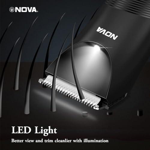 Nova Nova Men Nht 1043 Head To Toe Trimmer 90 Min Runtime 7 Length Settings (Black)