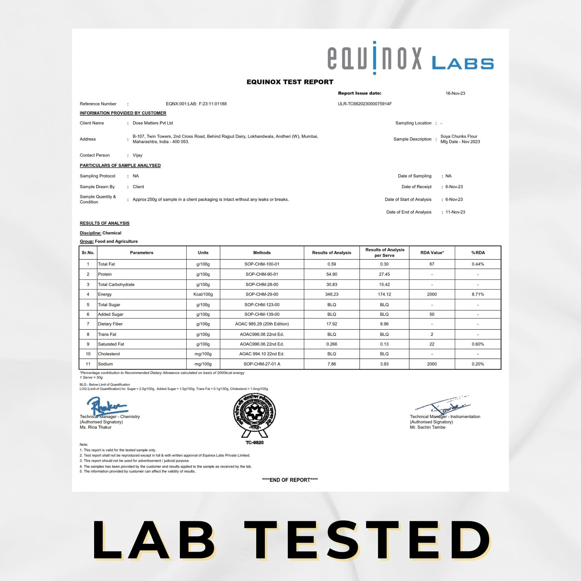 The Lean Co. The Lean Co. Defatted Soya Flour (2.65 kg) | 52% Protein, 1.5% Fat | Lab Tested | No Preservatives | Gluten Free | Rich in Micro Nutrients