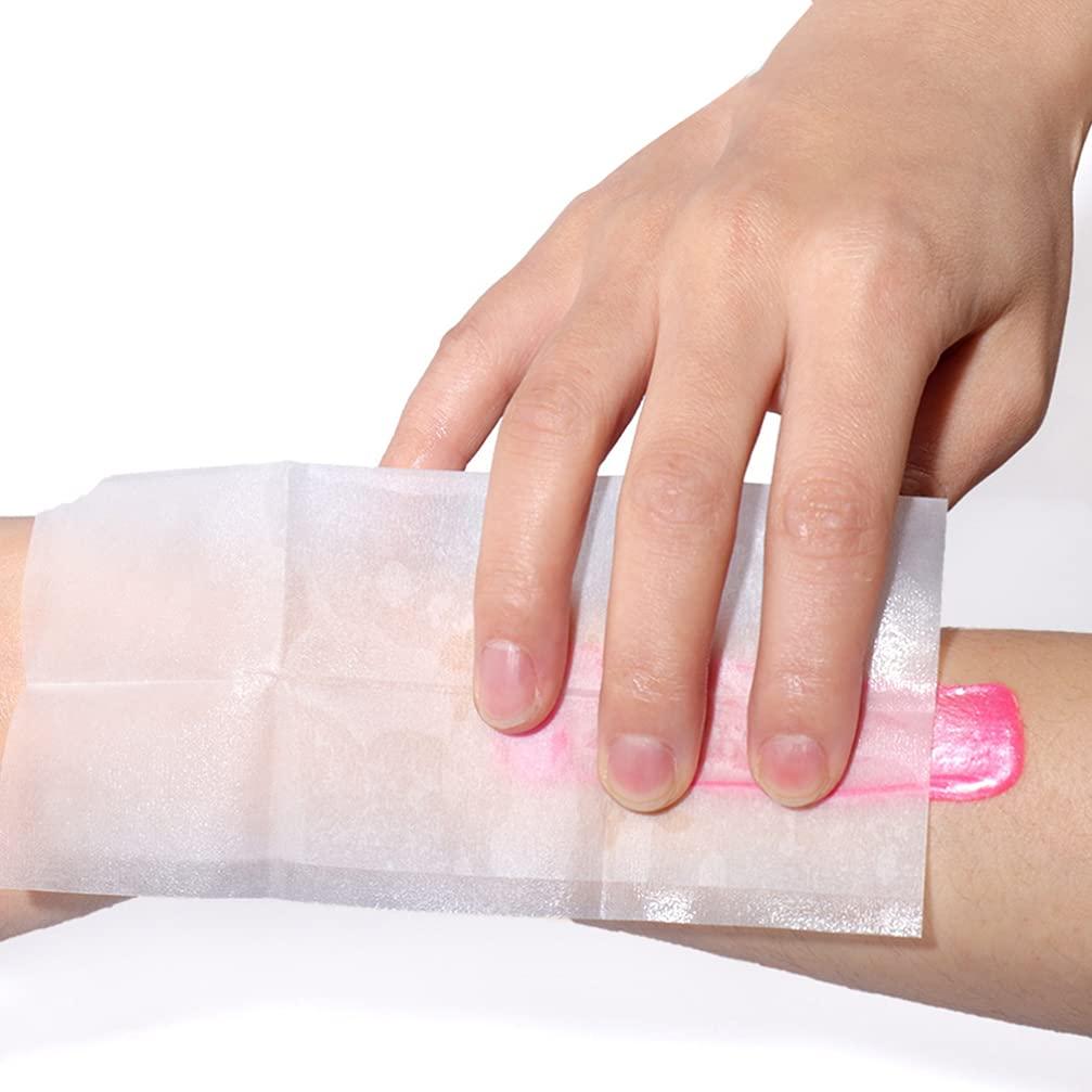 Minkissy Minkissy Prep Pads Wax Removal Wipes Wax Remover Individually Wrapped Oil Wipes After Waxing Finishing Wipes Wax Depilation Supplies For Home Salon Summer 20PCS