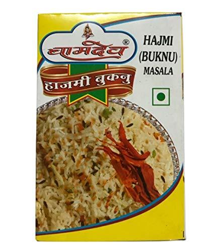Bamdev & company Bamdev Buknu Masala Powder | Hazmi Masala | Bhuknu Masala Powder | Kanpur Speciality | buknu powder kanpur, used as a seasoning, aids disgestion (100 Grm)(Pack 4)