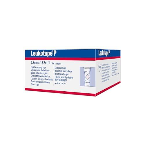 BSN Leukotape P Heavy-Duty Rigid Strapping Sports Tape 1-1/2quot; x 15 yds. [Roll ]