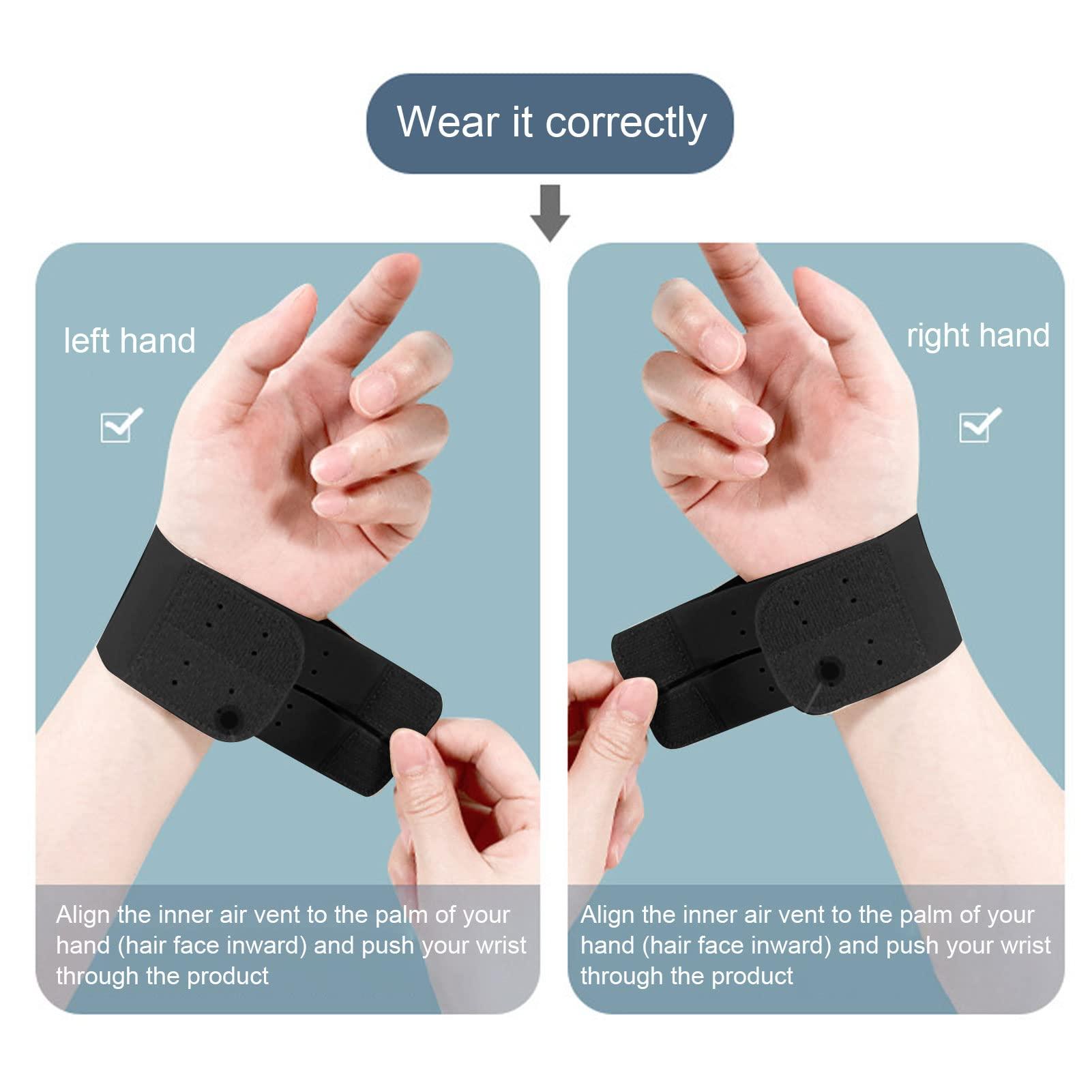 SoarUp TFCC Wrist Brace, TFCC Wrist Support Wrist Band Protect for Yoga (M)