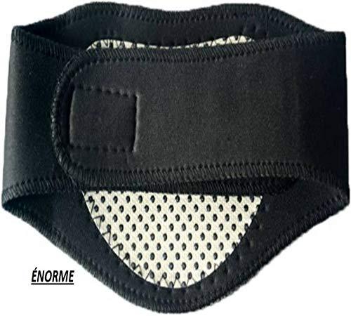 ÉNORME Énorme Neck Brace, Neck Guard Self-Heating Warm Neck Support Adjustable Magnetic Therapy Wrap Protect Belt Pack Of 2