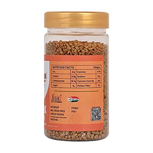 Avlokan Avlokan Natural Fenugreek (Maithili Dana) | Strong Spicy Flavor (Pack of 2 x 100 g)