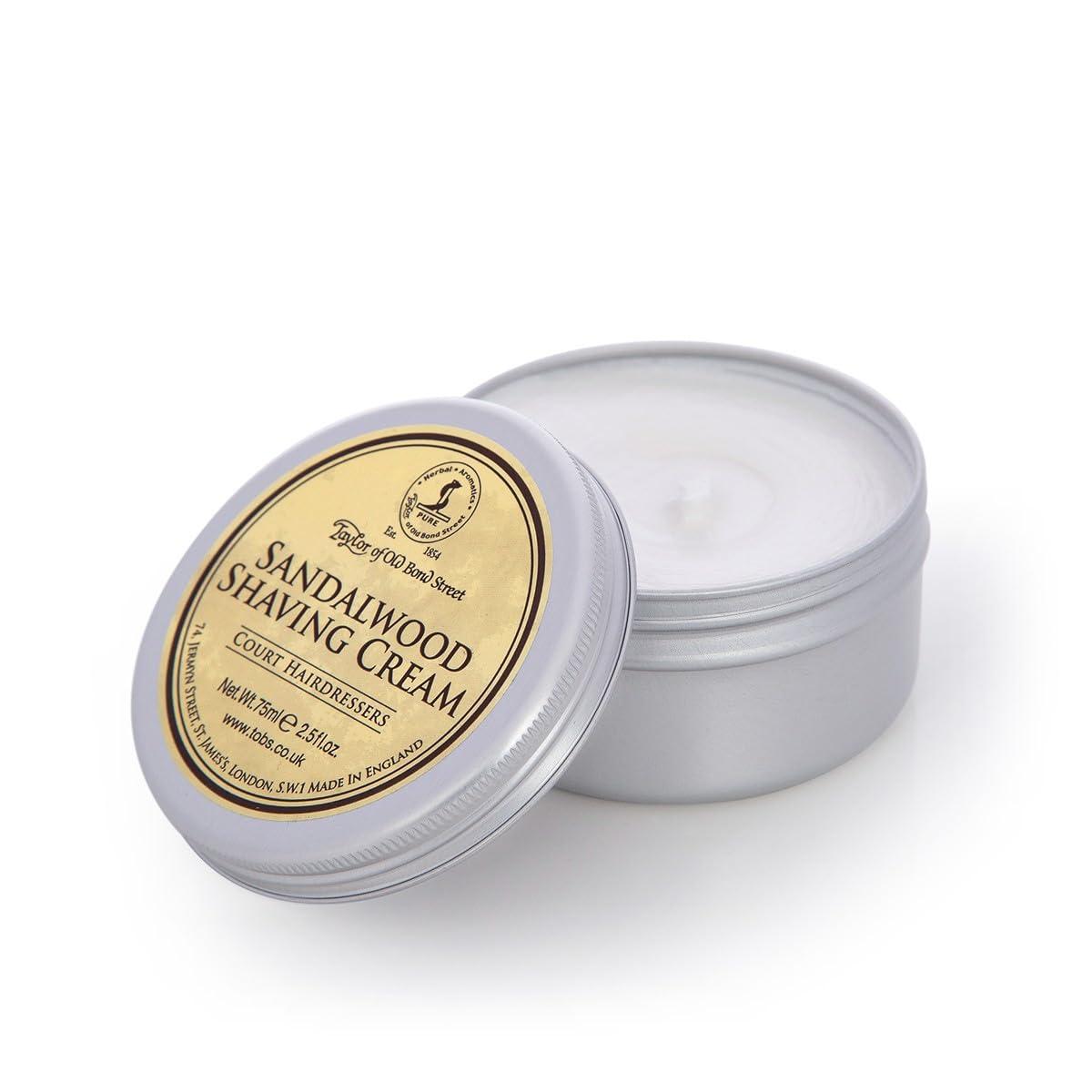 Taylor of Old Bond Street Taylor of Old Bond Street 60ml Sandalwood Shaving Cream Bowl