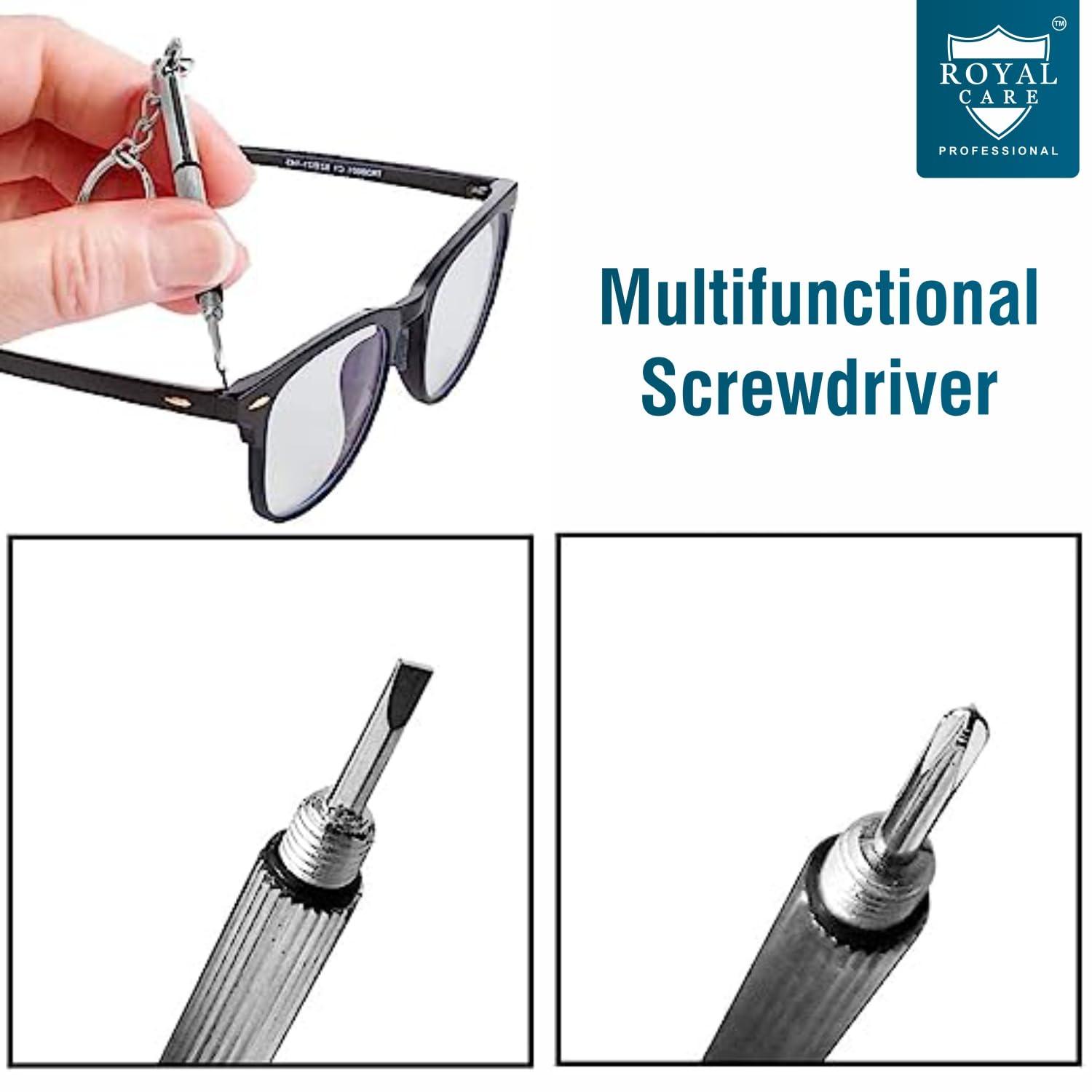 ROYAL CARE PROFESSIONAL Royal Care Lens Cleaning Solution Kit Perfect Lens Cleaner for Spectacles, Eyeglasses, Sunglasses, Camera Lenses and Binoculars (Super Advance COMBO KIT 200 ML)