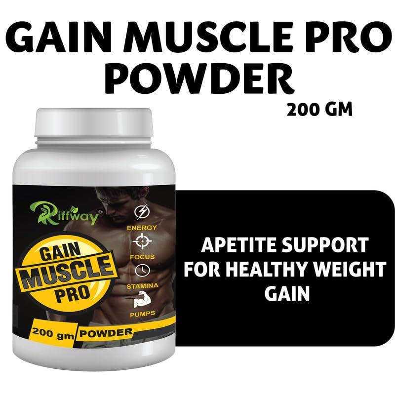 Inlazer Gain Muscle| Weight Gain Powder For Fast Weight & Muscle Gain, Daily Muscle Building| Weight Gainer For Strong Body Protein Formula|Weight Gain Powder For Men & Women| 400gm