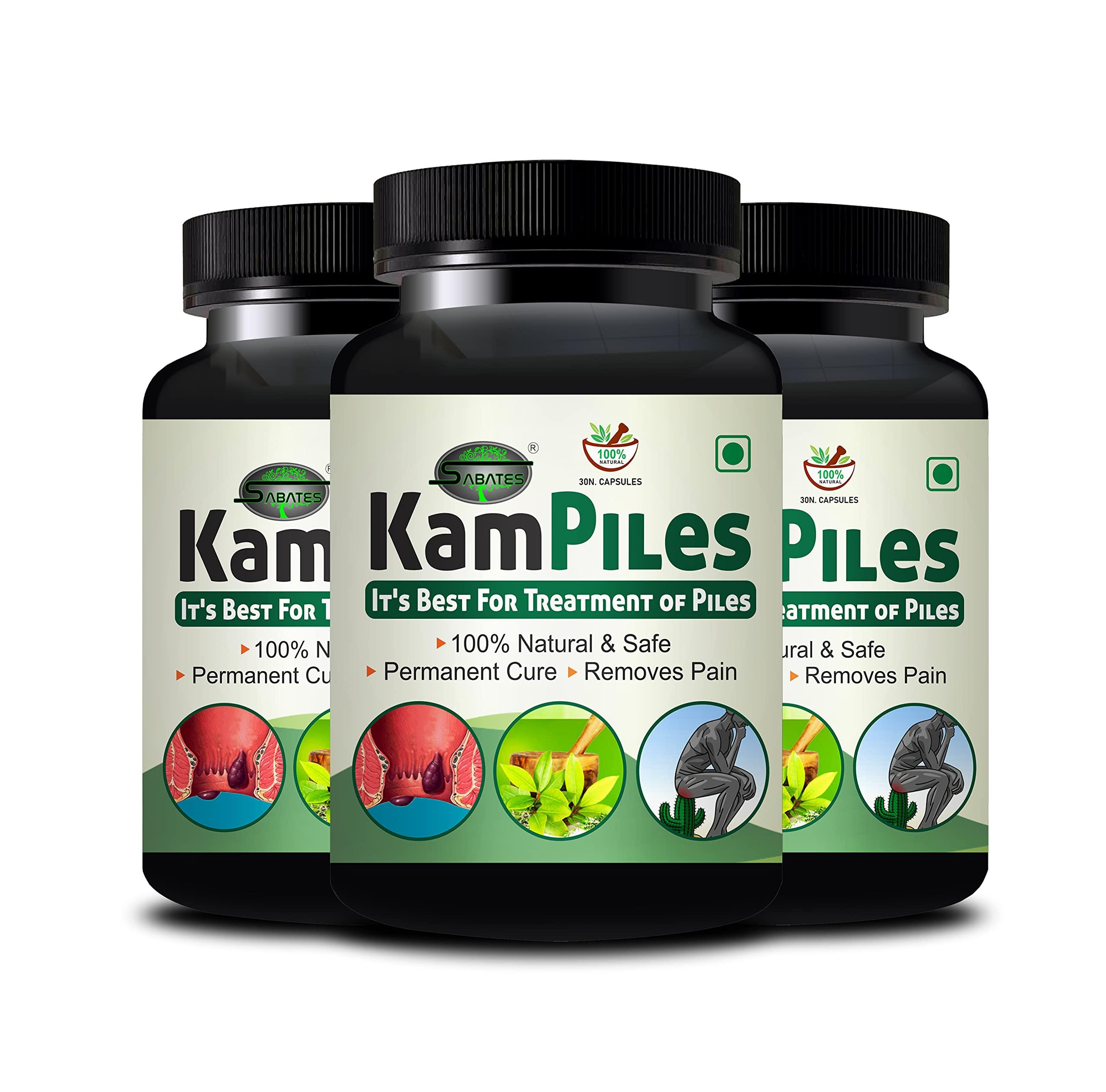 RIFFWAY Riffway Kampiles Herbal Supplement Shinking Piles Relieves In Constipation Pain.natural herbs