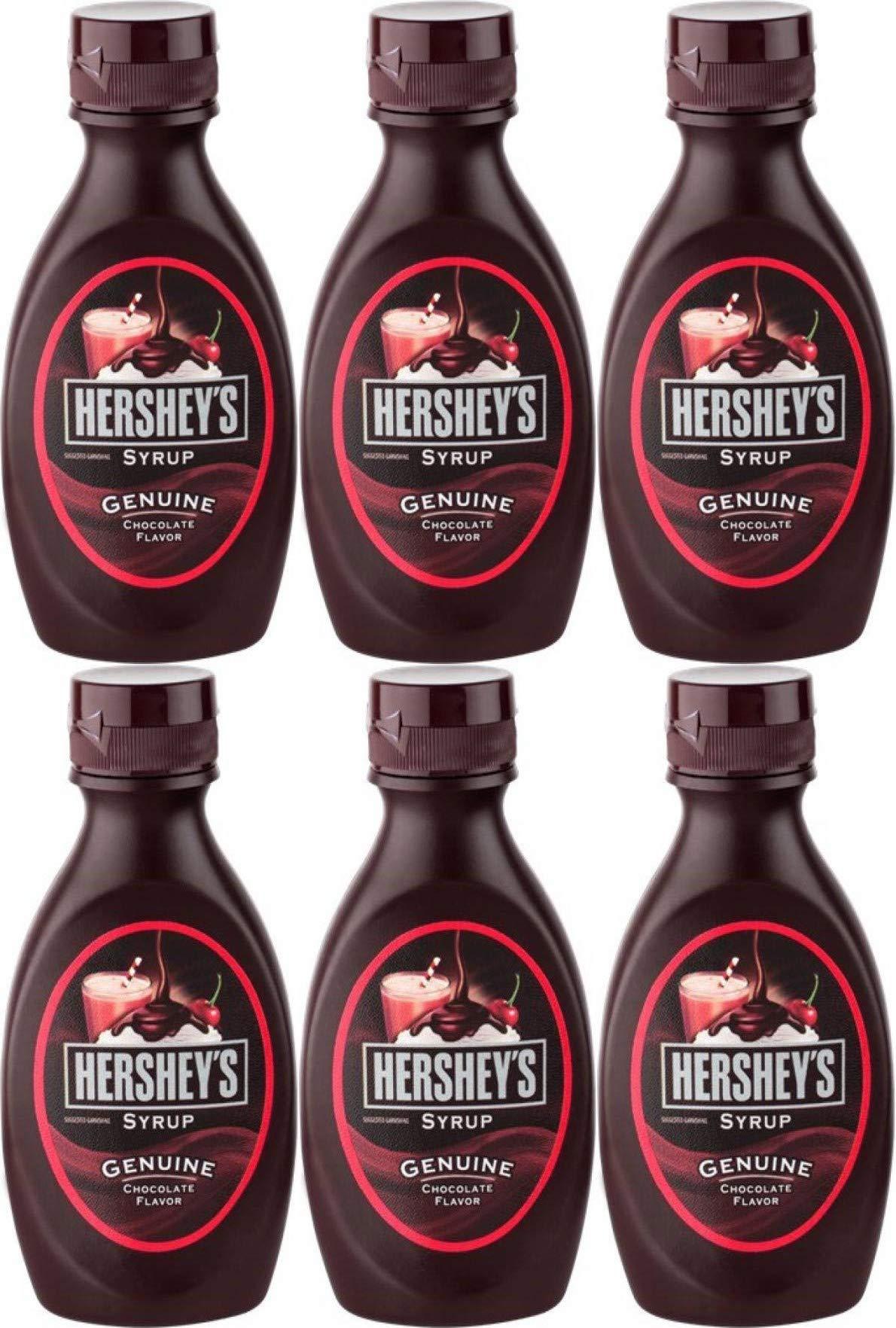 HERSHEY'S Hershey's Syrup - Chocolate Flavor, 200g - (Pack of 6)