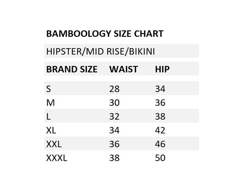 BAMBOOLOGY BAMBOOLOGY Reusable Period Panties for Women & Girls | Bamboo Fabric Leak Proof Panty | Wash & Reuse Menstrual Underwear (XXX-Large, Fuschia)