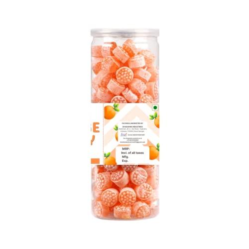 Sethani Organics Sethani Candy, Combo Pack of 2 - Orange Candy & Mango Candy, Combined Weight 400gms II Flavoured Sugar Candy II Assorted sweet candy pack for kids II Sweet & Chatpata Candy II
