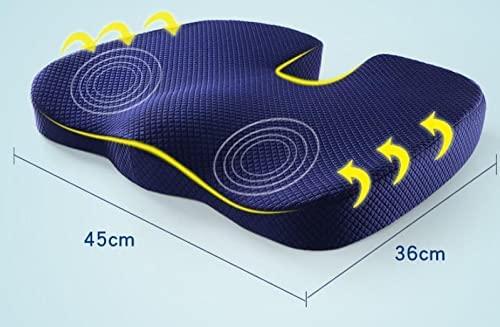 TLN TLN Coccyx Cushion, Coccyx Pillow, Tailbone Cushion Orthopedic seat Cushion, Memory Foam seat Cushion, Chair Cushion for Lower Back Pain, Donut Cushion, Sofa Cushion, Car seat Cushion AMZ-54