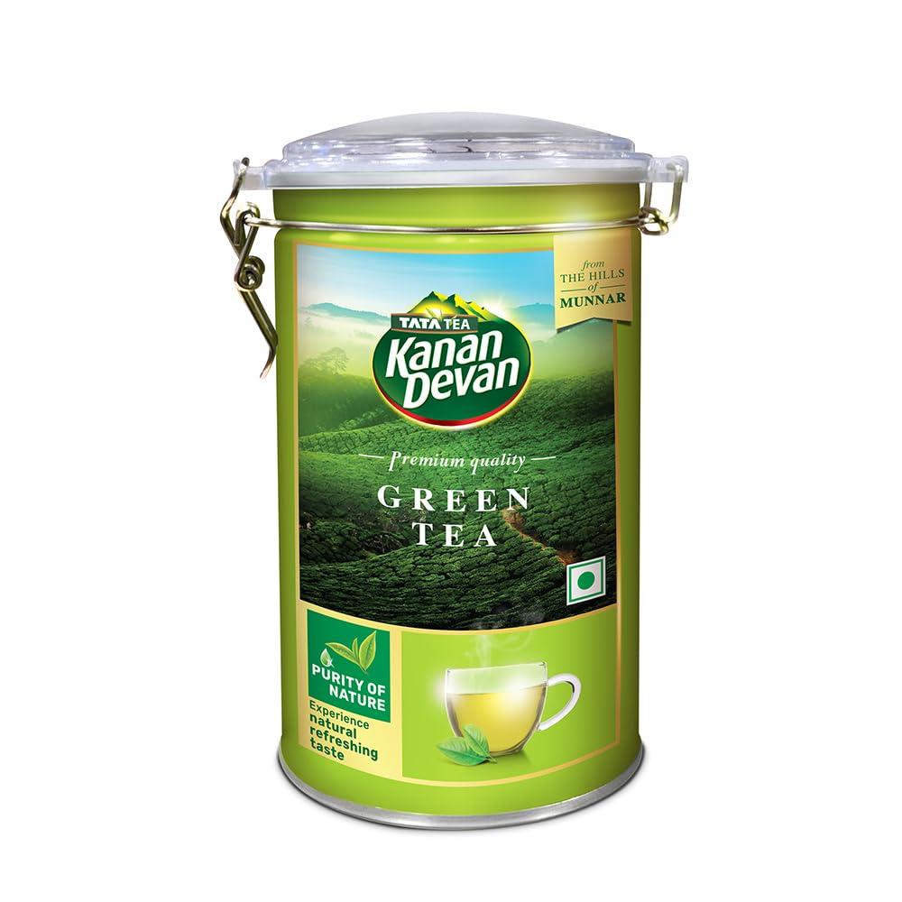 Kanan Devan Tata TeaKanan Devan, PremiumGreen Tea, From the Hills of Munnar, 100g