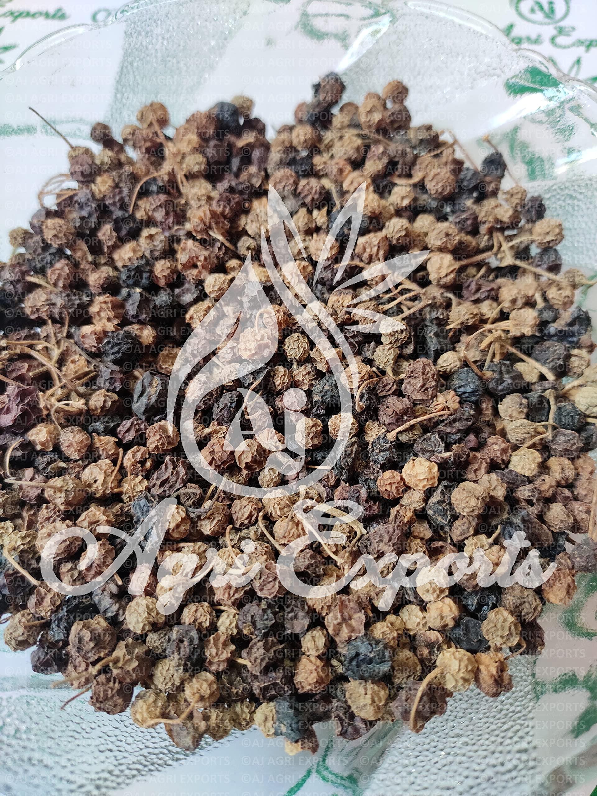 AJ AGRI EXPORTS AJ AGRI EXPORTS Dry Makoy Dana - Raw Makoy Seeds - Makoh - Makoi Dana - Black Nightshade Seeds - Solanum Nigrum - (100Gram)