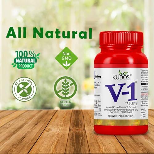 Kudos Kudos V-1 Joint Pain Relief Tablets, 180 Tablets