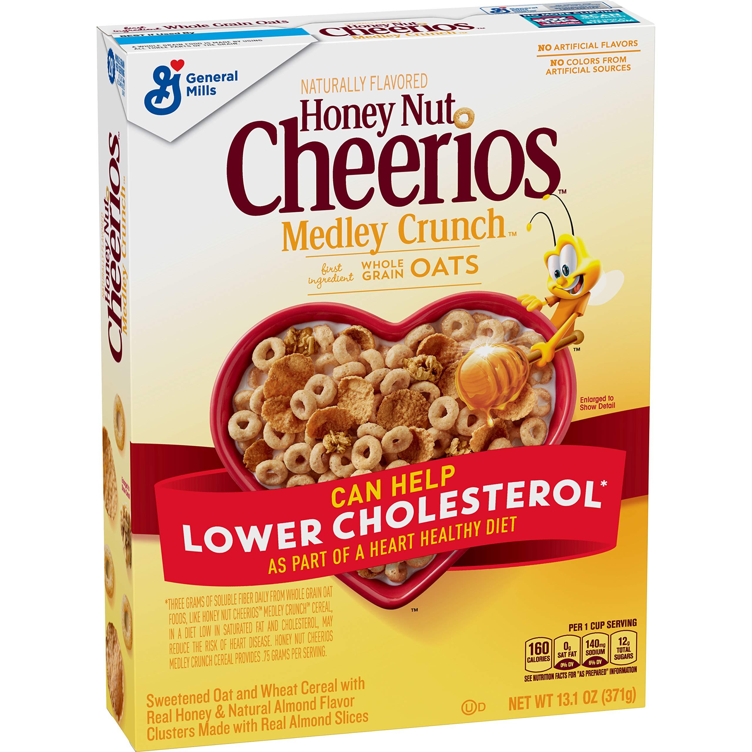 General Mills General Mills Honey Nut Cheerios Medley Crunch Pouch, 371 g